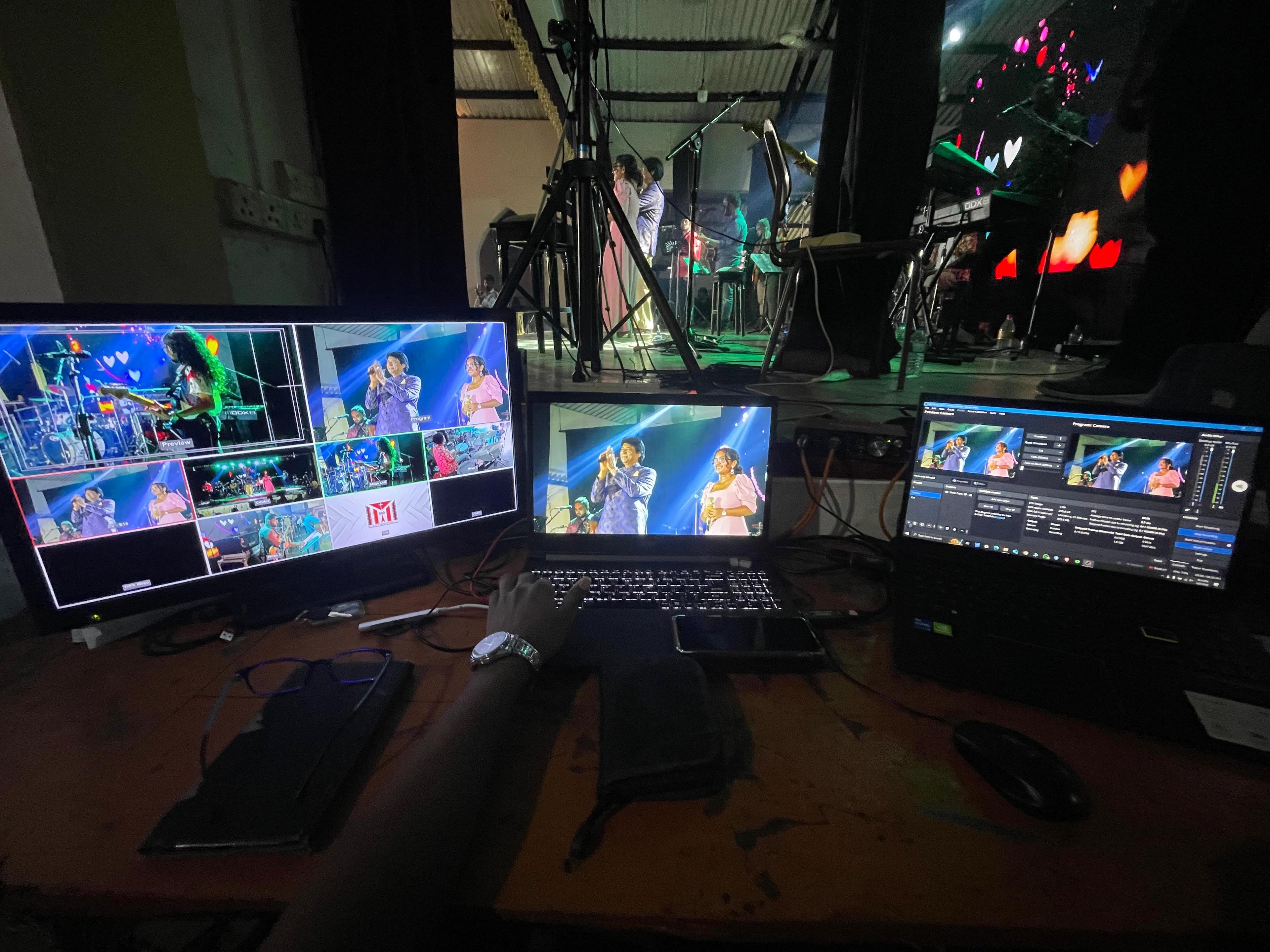 Kithuranga Soba live switching desk